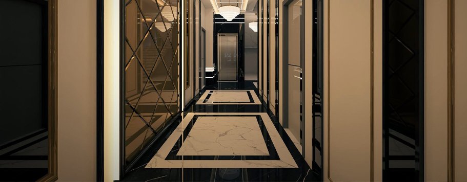 Modern hillside home with panoramic views